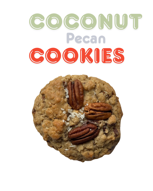 Pecan and Coconut Cookies